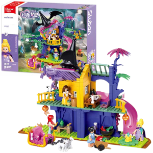 Конструктор SLUBAN Girls Dream, Волшебный дом на дереве, 435дет
