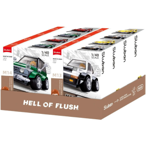 Конструктор SLUBAN Hell of flush,156-169 деталей