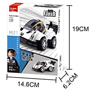 Конструктор SLUBAN Hell of Flush, Авто для ралли, 155-164 деталей