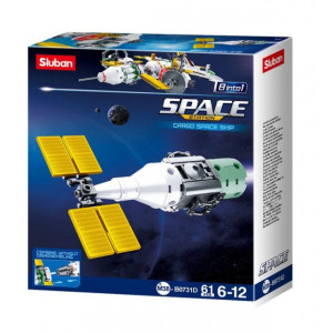Конструктор SLUBAN Space Station, Космическая станция, 8в1, 58-71дет