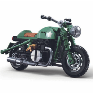 Конструктор детский SLUBAN Model Bricks - Мотоцикл R75MS, 1:12, 215 деталей