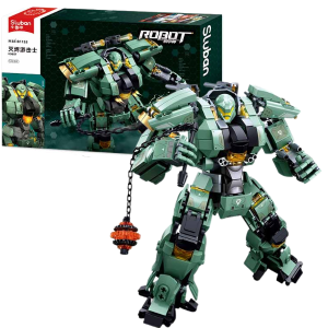 Конструктор детский SLUBAN Робот-Альфа, 542 детали