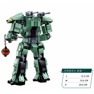 Конструктор детский SLUBAN Робот-Альфа, 542 детали