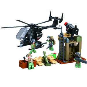 Конструктор детский SLUBAN Army Военная техника, 744 детали