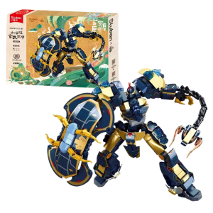 Конструктор детский SLUBAN Робот-Чёрная черепаха, 685 деталей