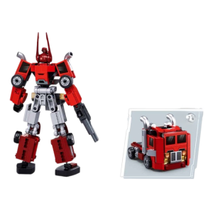 Конструктор детский SLUBAN Робот-Грузовик 2 в 1, 260 деталей