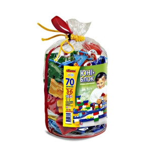 Конструктор Юни-блок 15395, 70 деталей