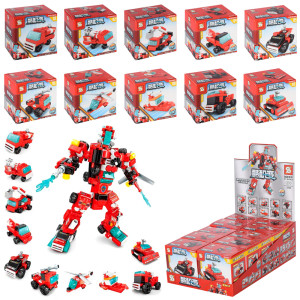 Конструктор 1605 Транспорт 3 в 1, от 30 деталей