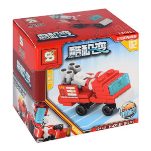 Конструктор 1605 Транспорт 3 в 1, от 30 деталей