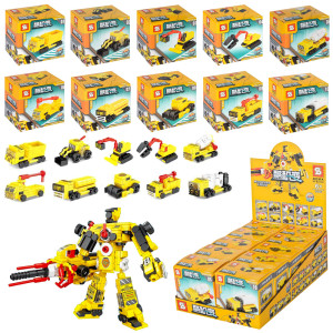 Конструктор 1606 Транспорт 3 в 1, от 32 деталей