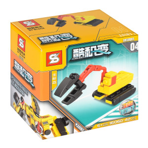 Конструктор 1606 Транспорт 3 в 1, от 32 деталей