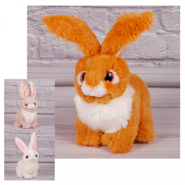 Мягкая игрушка Копица Зайка Пушинка 21712-1