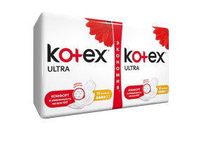 Прокладки Kotex Ultra Normal Duo, 4 капельки, 20 шт.