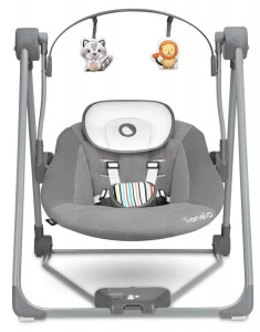 Кресло - качалка Lionelo Otto, с музыкой