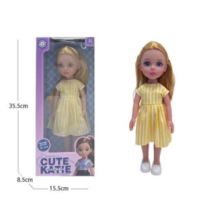 Кукла виниловая Cute Katie, высота 35 см, 1 шт.