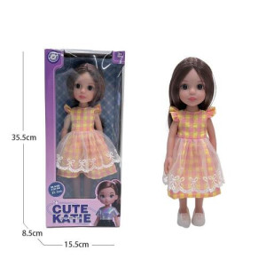 Кукла виниловая Cute Katie, высота 35 см, 1 шт.