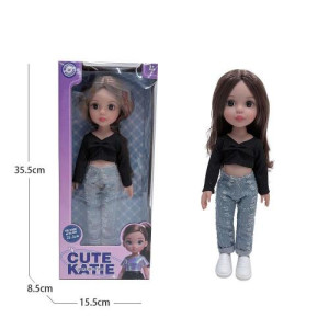 Кукла виниловая Cute Katie, высота 35 см, 1 шт.