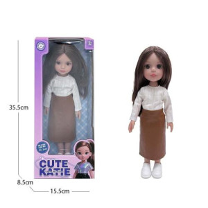 Кукла виниловая Cute Katie, высота 35 см, 1 шт.