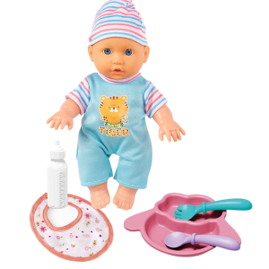 Пупс музыкальный Baby Puppe Baby Care, с аксессуарами