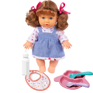 Пупс музыкальный Baby Puppe Baby Care, с аксессуарами