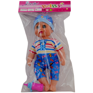 Пупc с бутылочкой My Baby, со звуком, 33 см