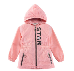 Куртка детская для девочки STAR, с хлопковой подкладкой, 2-6 лет