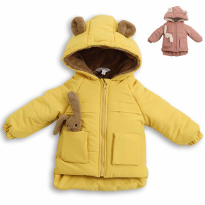 Куртка демисезонная Зайчик, плащевка/велсофт, для девочки, 1-7 лет