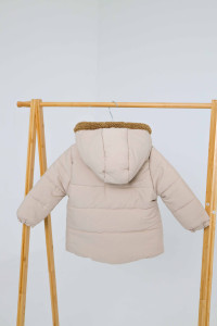 Куртка для мальчика Мишка, плащевка/велсофт, еврозима, 2-7 лет
