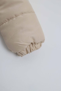 Куртка детская с шарфом, плащевка/велсофт, унисекс, еврозима, 2-7 лет