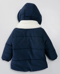 Куртка детская с шарфом, плащевка/велсофт, унисекс, еврозима, 2-7 лет