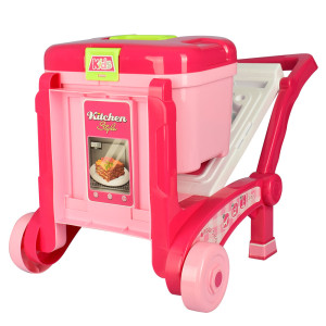 Игровой набор Limo Toy Кухня 008-927, в чемодане, на тележке