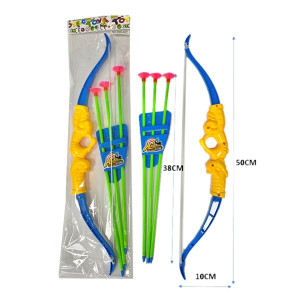 Лук со стрелами 44728, на присоске, 50 см