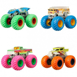 Машинка Hot Wheels, светящийся в темноте Monster Trucks, металл, 1:64