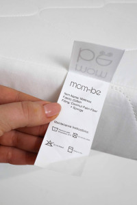Матрас детский Mom-Be КПК, кокос-поролон-кокос, 120х60х11см