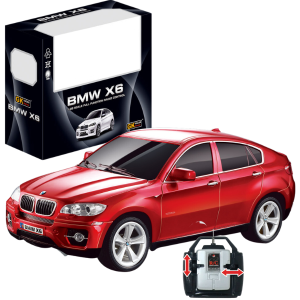 Машинка с дистанционным управлением BMW X6, длина 17 см