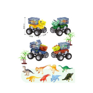 Машинка инерционная Essa Toys LL-A07 Динозавр-Траки