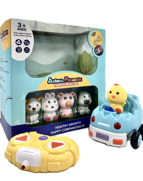 Машинка на радиоуправлении Animal paradise, виниловые игрушки
