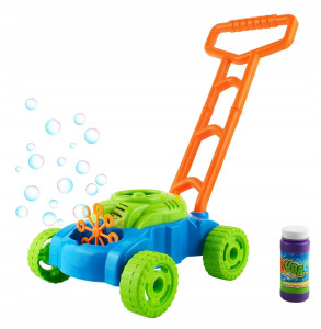 Каталка с мыльными пузырями Bubble World Газонокосилка 005