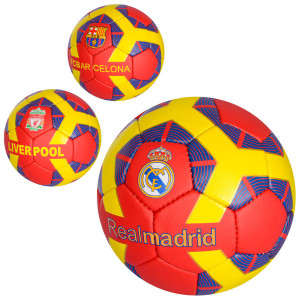 Мяч футбольный OFFICIAL 2500-72, размер 5, ПУ 1,4мм, ручная работа