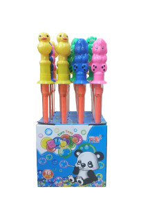 Мыльные пузыри Tom toys Bubble Животные, раскрывающаяся ручка, 45 см