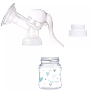Молокоотсос ручной Canpol babies Basic Care, механический
