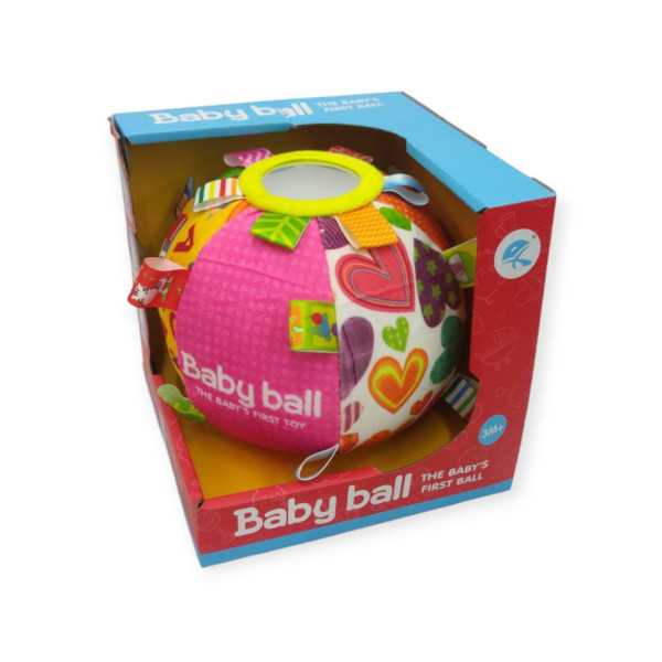 Игрушка развивающая Baby Ball Мяч, мягкий, 16 см