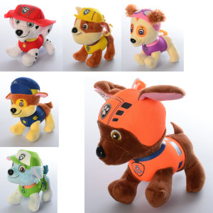 Игрушка мягкая Paw Patrol MP 1874 Щенячий патруль, брелок, 14см