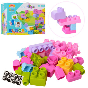 Конструктор мягкий KK1711392, 26 деталей