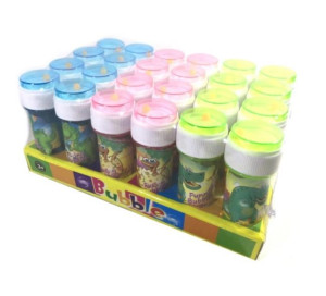 Мыльные пузыри Essa Toys QS-31P Динозавры, с лабиринтом, 50мл