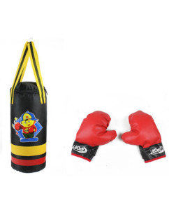 Набор для бокса Детский, груша с перчатками, 35 см