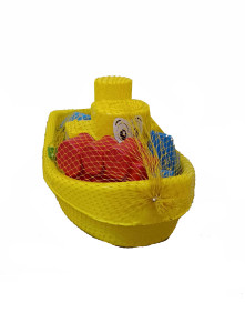 Набор для песочницы Best Toys Лодка, 5 предметов