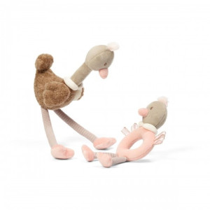Набор игрушек BabyOno Ostrich McKnox Family, 2 шт.