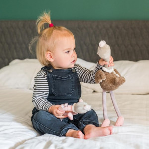 Набор игрушек BabyOno Ostrich McKnox Family, 2 шт.