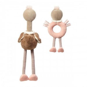 Набор игрушек BabyOno Ostrich McKnox Family, 2 шт.